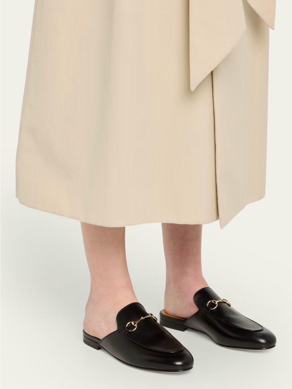 Gucci Princetown Leather Mules